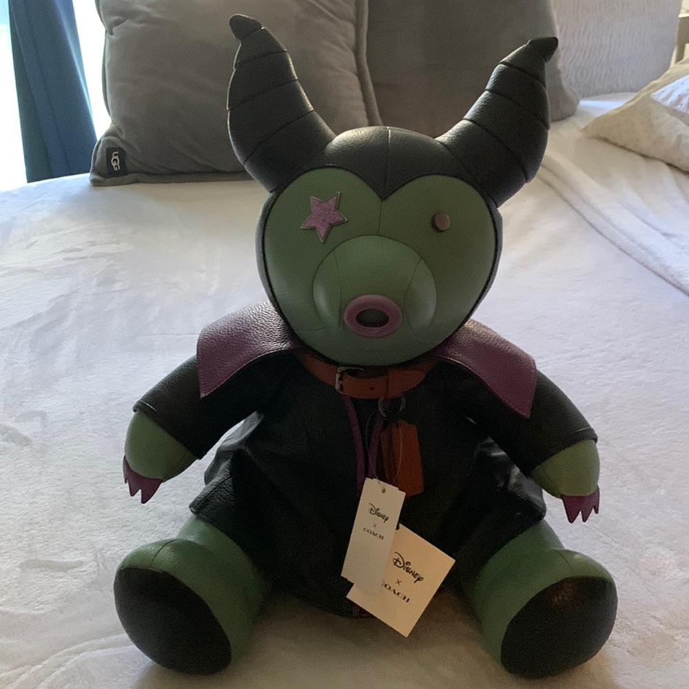 Disney X Coach Maleficent Collectible Bear